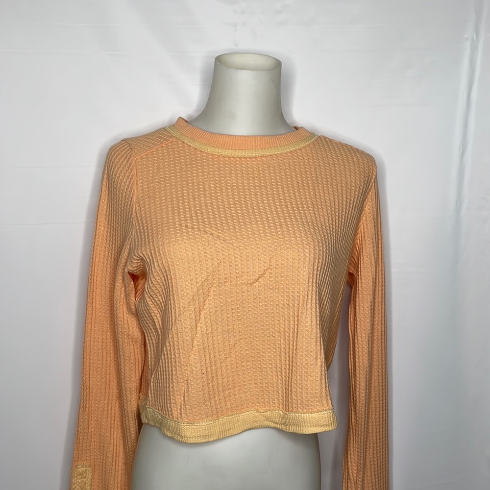 Free people longSleeve XSmall crop top